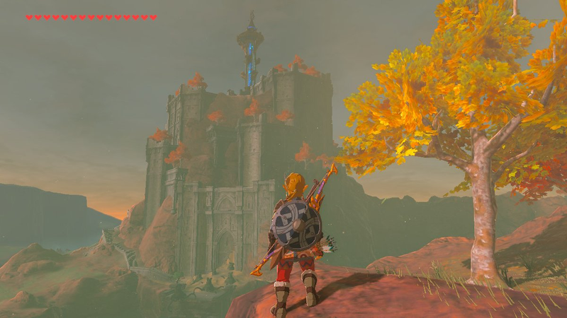 The Akkala Citadel Ruins tells many stories of the reign of Hyrule